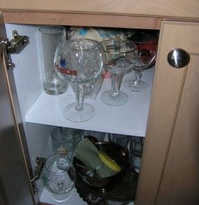 cupboard of Baking & Serving Ware