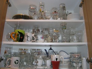 the Serving Ware cupboard
